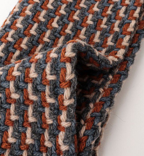 NOLLEY'S goodman「【John Branigan/ジョン・ブラニガン】別注ニットクロスマフラー24」|マフラー|