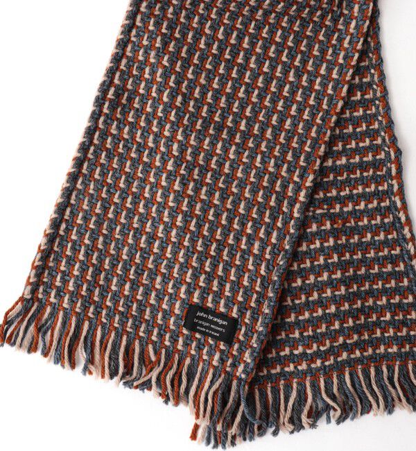 NOLLEY'S goodman「【John Branigan/ジョン・ブラニガン】別注ニットクロスマフラー24」|マフラー|