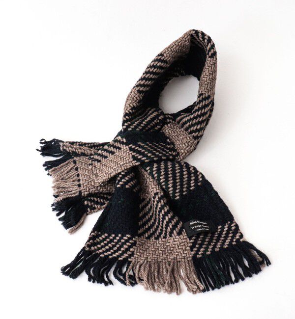 NOLLEY'S goodman「【John Branigan/ジョン・ブラニガン】別注ニットクロスマフラー24」|マフラー|