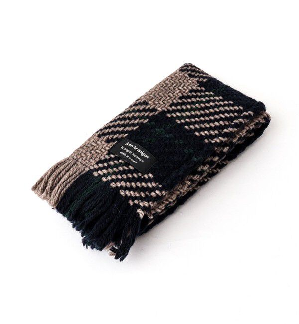 NOLLEY'S goodman「【John Branigan/ジョン・ブラニガン】別注ニットクロスマフラー24」|マフラー|