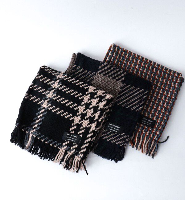 NOLLEY'S goodman「【John Branigan/ジョン・ブラニガン】別注ニットクロスマフラー24」|マフラー|