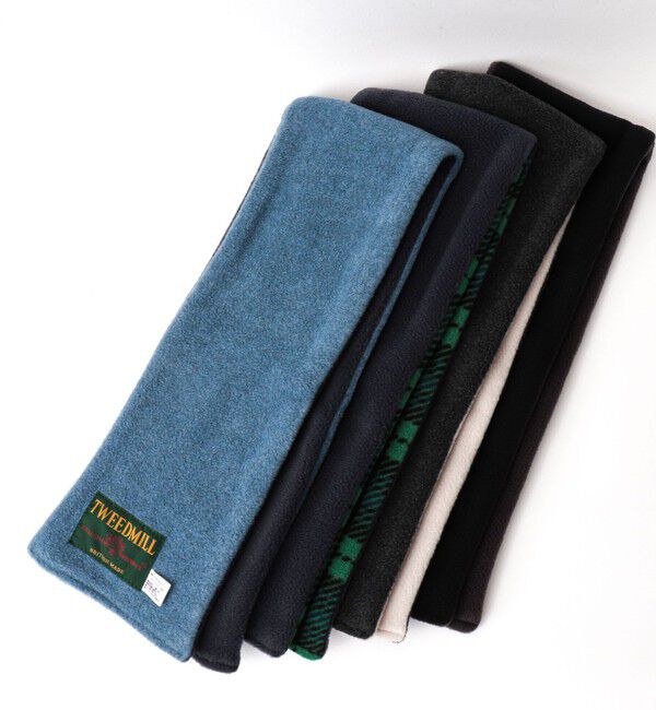 NOLLEY'S goodman「【TWEEDMILL/ツイードミル】別注R/Sフリースクロスマフラー17」|マフラー|