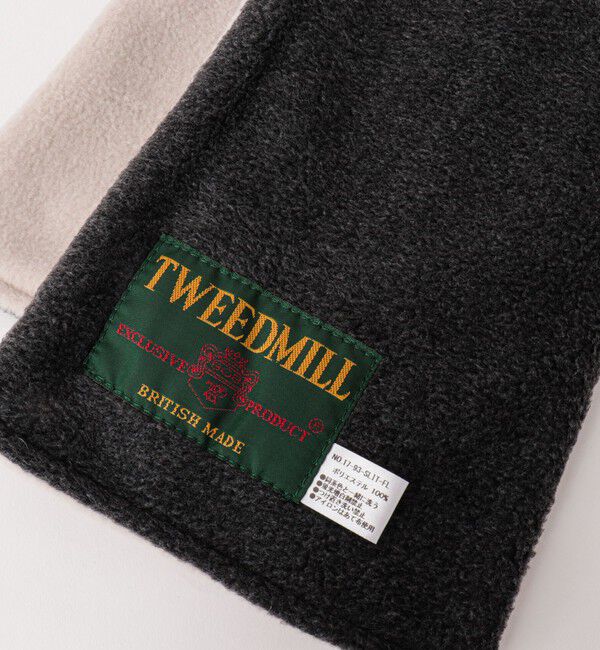 NOLLEY'S goodman「【TWEEDMILL/ツイードミル】別注R/Sフリースクロスマフラー17」|マフラー|