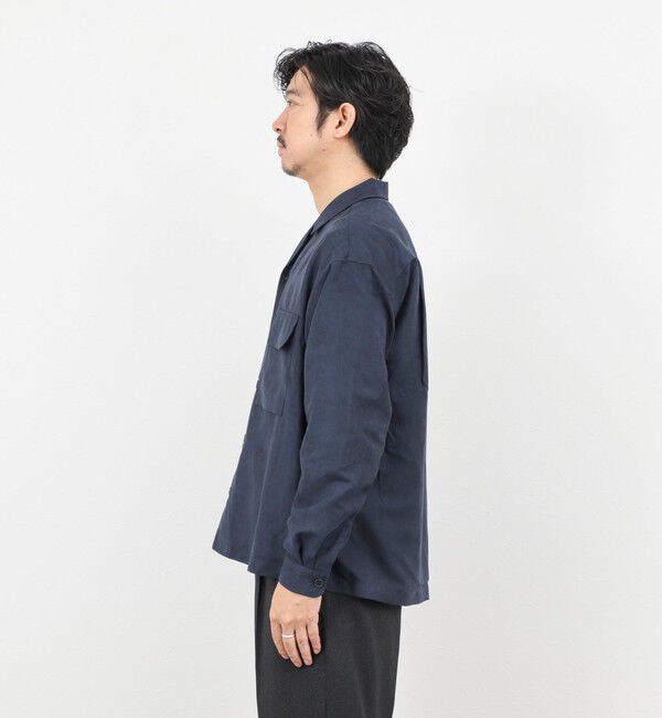 NOLLEY'S goodman「ポリスエード シャツブルゾン 25AW」|ブルゾン・スタジャン|