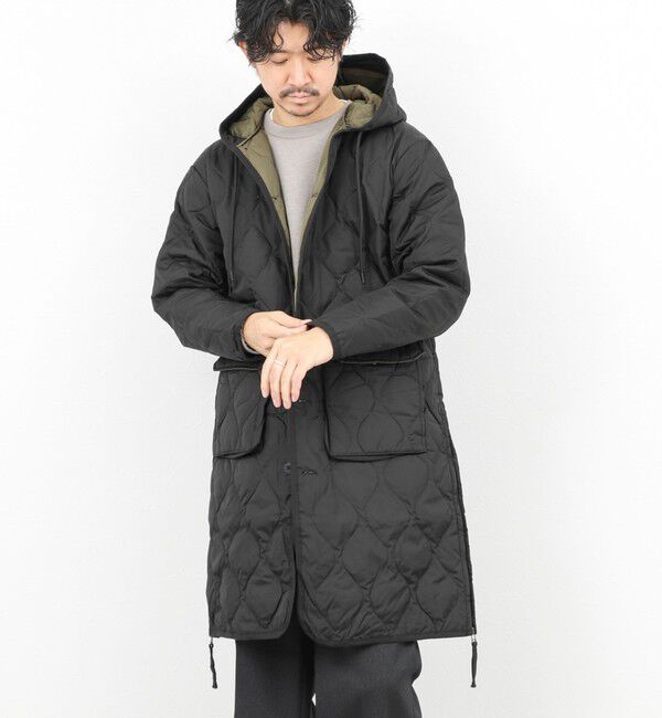 NOLLEY'S goodman「【TAION/タイオン】MILITALY HOOD LONG DOWN JKT 25AW」|ダウン|