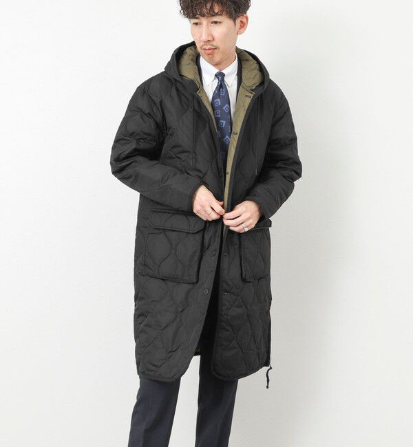 NOLLEY'S goodman「【TAION/タイオン】MILITALY HOOD LONG DOWN JKT 25AW」|ダウン|