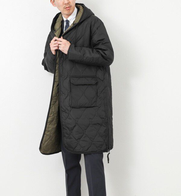 NOLLEY'S goodman「【TAION/タイオン】MILITALY HOOD LONG DOWN JKT 25AW」|ダウン|