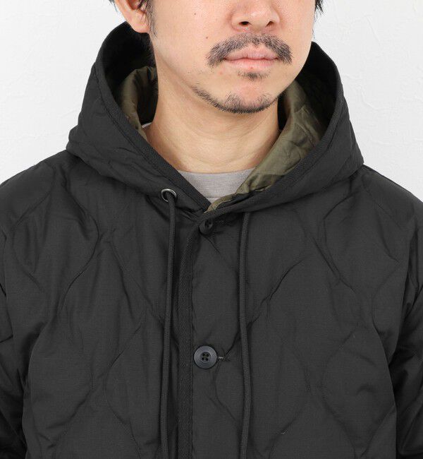 NOLLEY'S goodman「【TAION/タイオン】MILITALY HOOD LONG DOWN JKT 25AW」|ダウン|