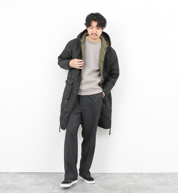 NOLLEY'S goodman「【TAION/タイオン】MILITALY HOOD LONG DOWN JKT 25AW」|ダウン|
