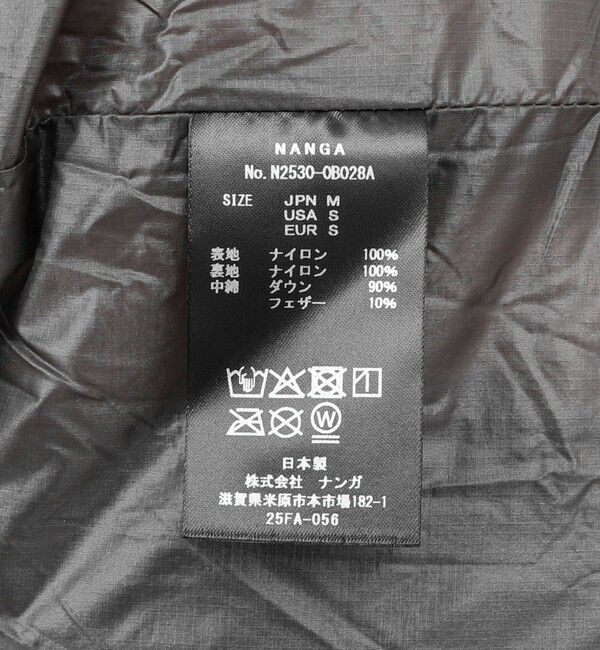 NOLLEY'S goodman「【NANGA/ナンガ】LITEFORCE DOWN JKT ダウンジャケット 25AW」|ダウン|