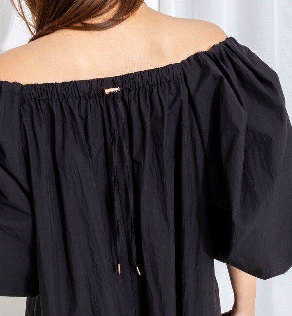 NOLLEY'S「【WEB限定】ウォッシャブルボリュームスリーブワンピース」|ワンピース|