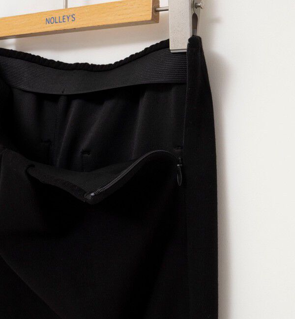 NOLLEY'S「【WEB限定】ウォッシャブルソフトリブスマートスカート」|タイト|