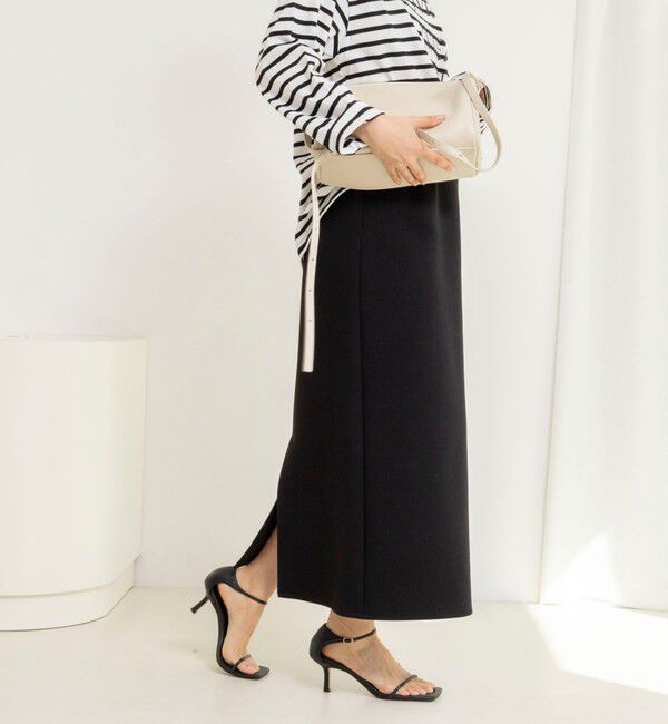 NOLLEY'S「【WEB限定】ウォッシャブルダンボールタイトスカート」|タイト|
