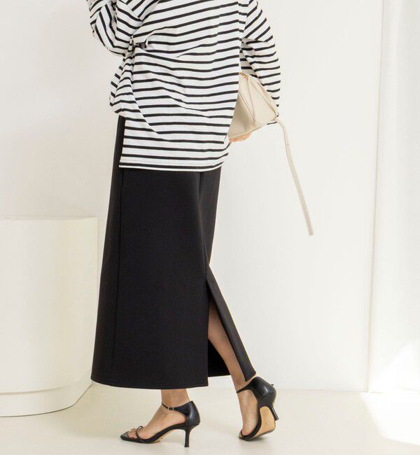 NOLLEY'S「【WEB限定】ウォッシャブルダンボールタイトスカート」|タイト|