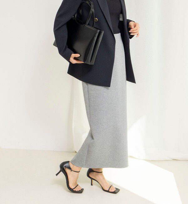 NOLLEY'S「【WEB限定】ウォッシャブルダンボールタイトスカート」|タイト|