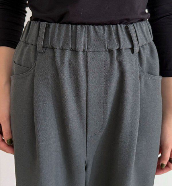 fredy emue「ウールライク5ポケイージーパンツ」|チノ|