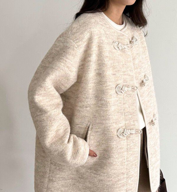 fredy emue「圧縮ニットチャイナコート」|その他|