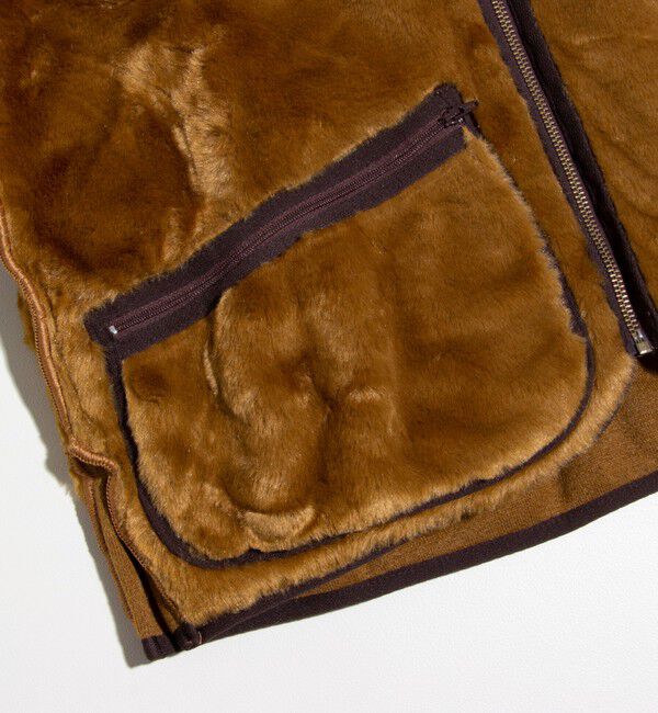 GLOSTER「【BARBOUR/バブアー】フロントジップ ファー ライナー ベスト」|ベスト・ジレ|