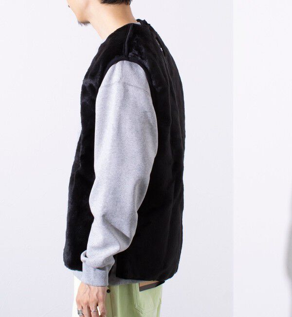 GLOSTER「【BARBOUR/バブアー】フロントジップ ファー ライナー ベスト」|ベスト・ジレ|