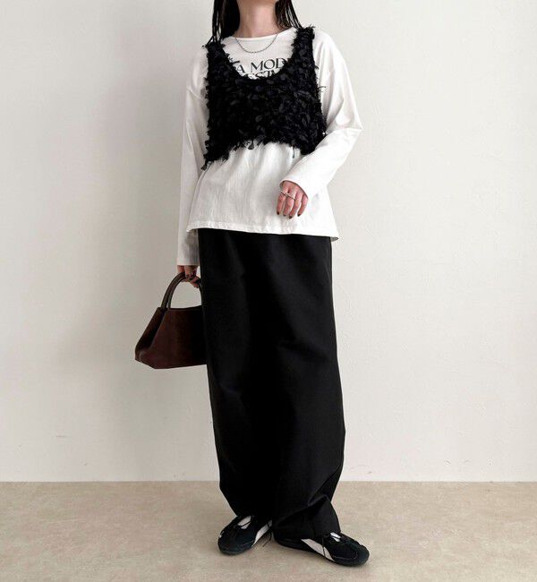 fredy emue「リボンテープビスチェ」|ベスト・ジレ|