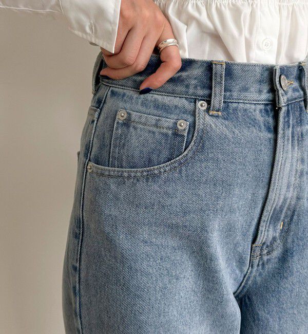fredy emue「【待望の新色＆サイズ展開追加／@sora_522m企画】BASIC STRAIGHT DENIM」|デニム|