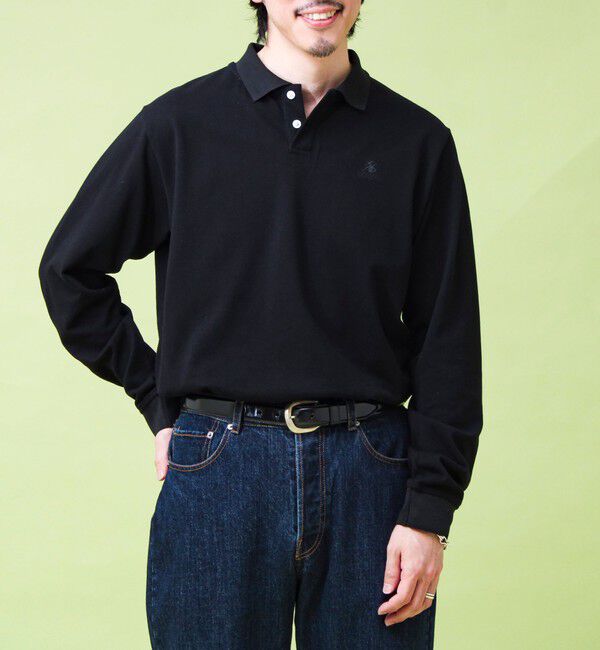 GLOSTER「【GEVACO/ゲバコ】ロングスリーブ ポロシャツ」|ポロシャツ|