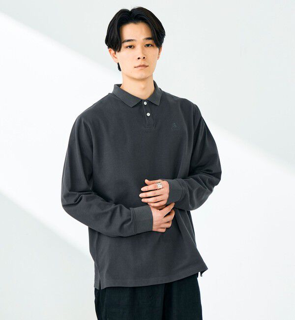 GLOSTER「【GEVACO/ゲバコ】ロングスリーブ ポロシャツ」|ポロシャツ|