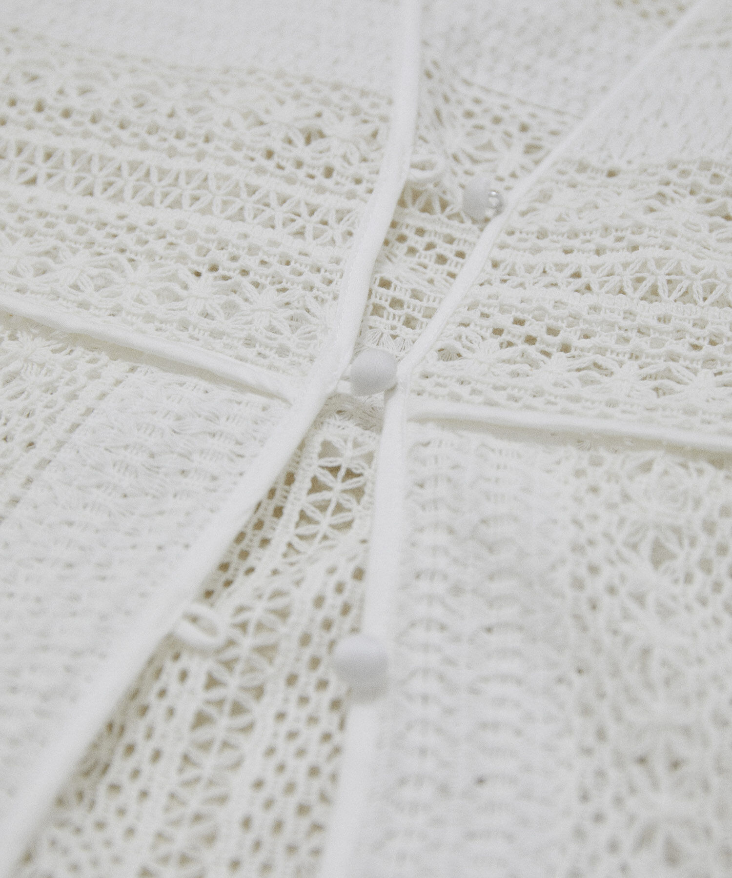 SALON adam et rope'「【セットアップ対応・手洗い可能】レースジレ」|ベスト・ジレ|