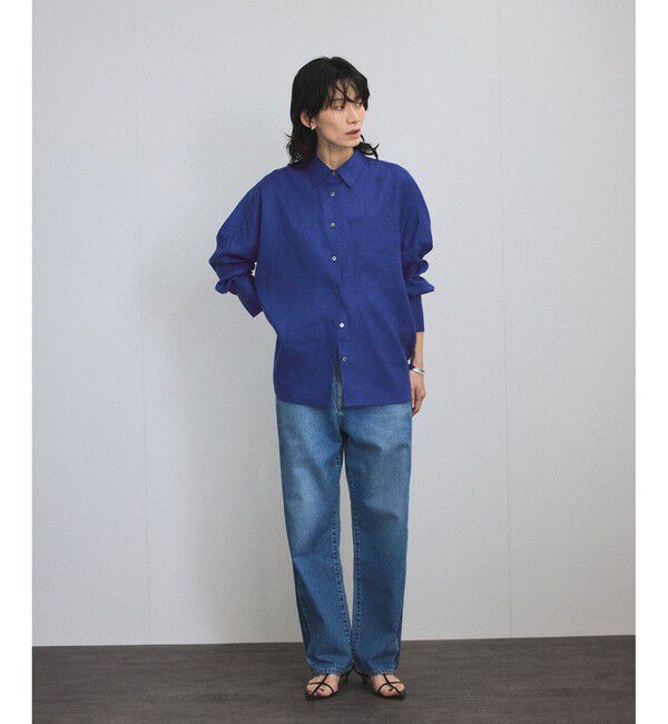 SALON adam et rope'「リネンオーバーシャツ［GENTLE LINEN］」|シャツ・ブラウス|