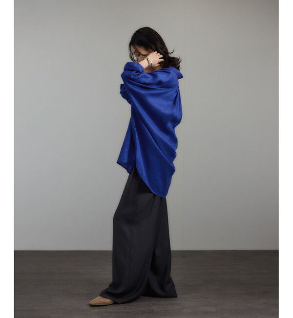 SALON adam et rope'「リネンオーバーシャツ［GENTLE LINEN］」|シャツ・ブラウス|