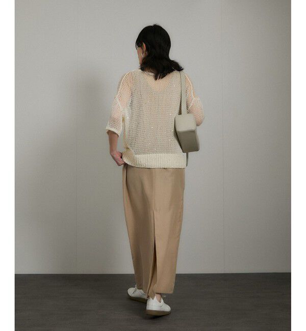 SALON adam et rope'「ギマコットンスパンコールプルオーバー」|ニット・セーター|