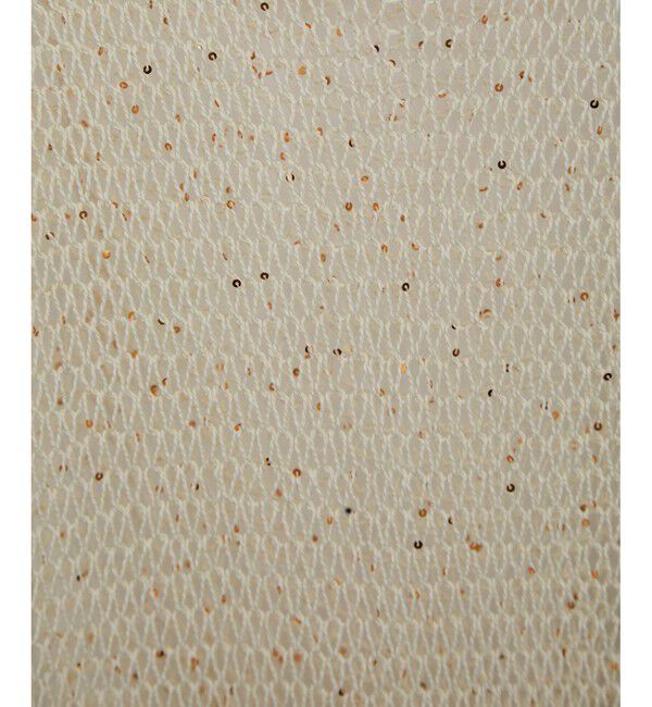 SALON adam et rope'「ギマコットンスパンコールプルオーバー」|ニット・セーター|