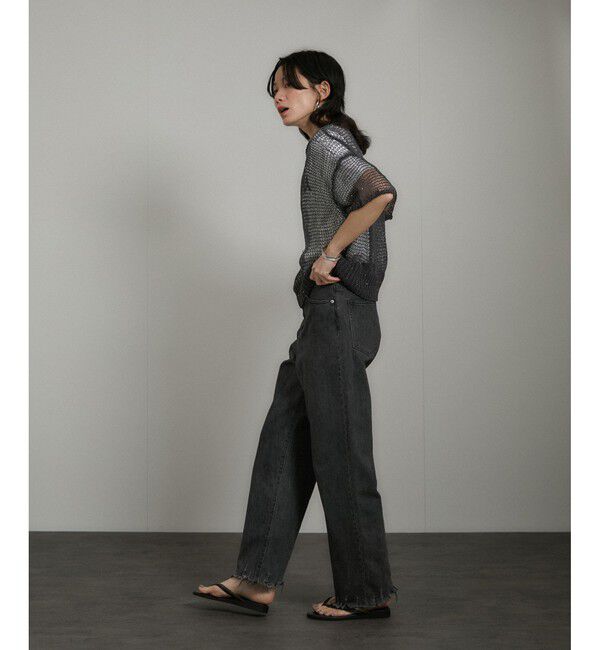 SALON adam et rope'「ギマコットンスパンコールプルオーバー」|ニット・セーター|