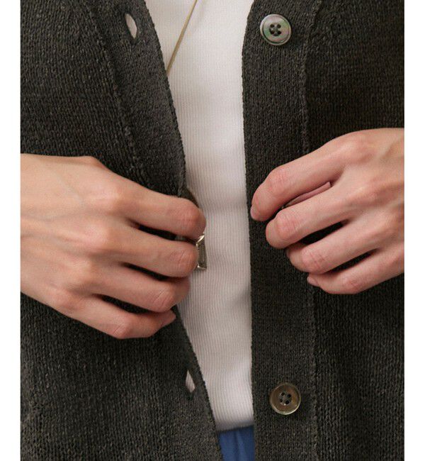 SALON adam et rope'「ペーパーヤーンジレ［手洗い可/和紙素材］」|ベスト・ジレ|