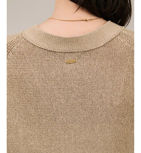 SALON adam et rope'「ペーパーヤーンジレ［手洗い可/和紙素材］」|ベスト・ジレ|