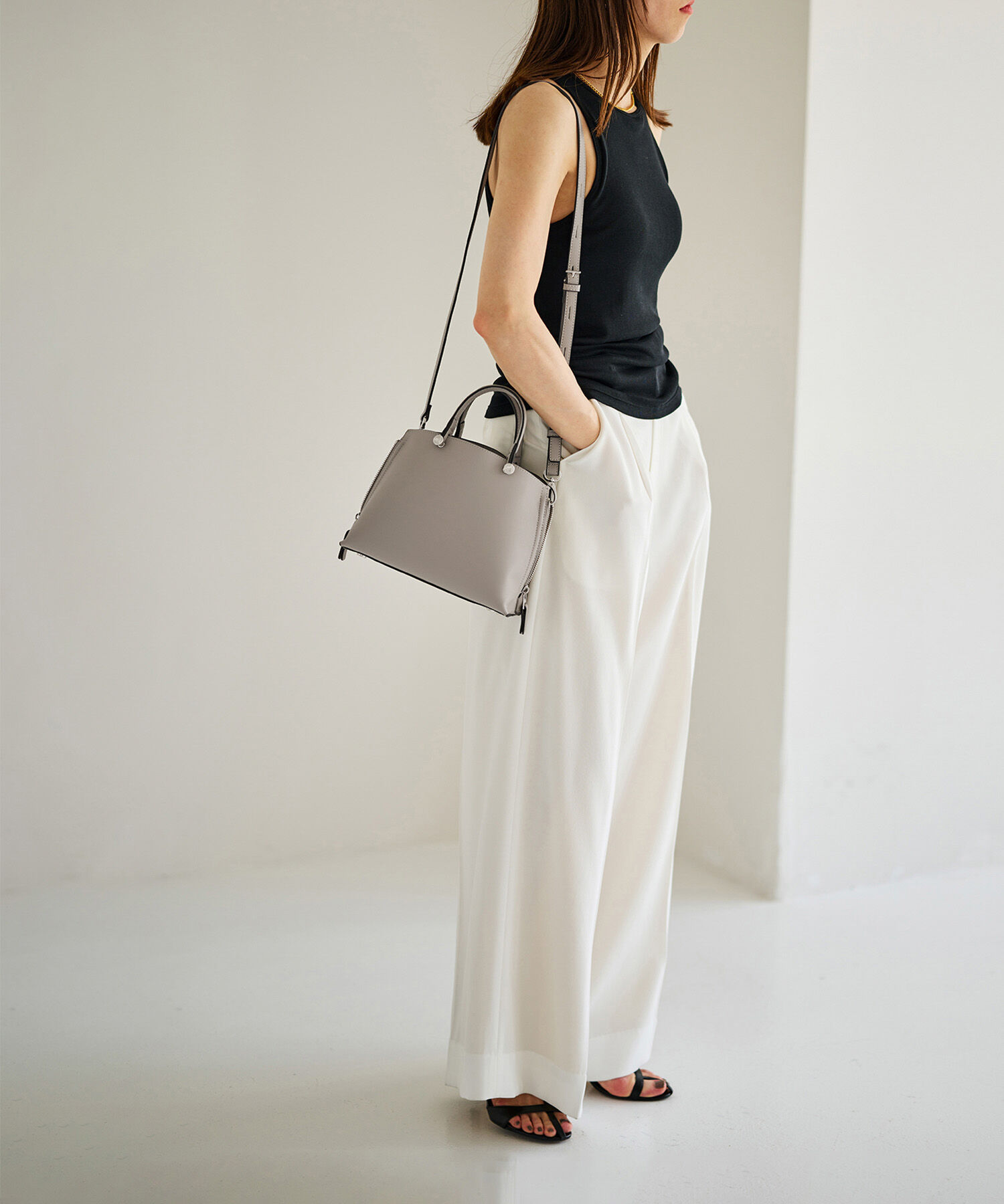 E'POR「【E'POR】Y BAG Mini」|ハンドバッグ|