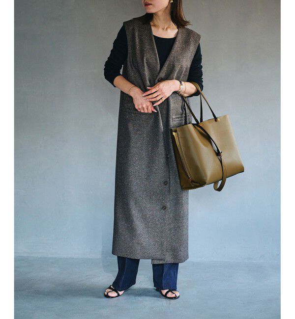 E'POR「【A4対応】【E'POR】Y BAG Wide【通勤】」|トートバッグ|