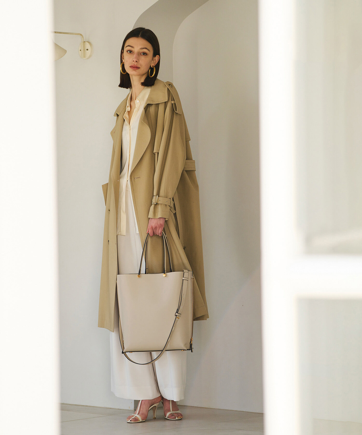 E'POR「【A4対応】【E'POR】Y BAG Large【通勤】【メディア掲載】」|トートバッグ|