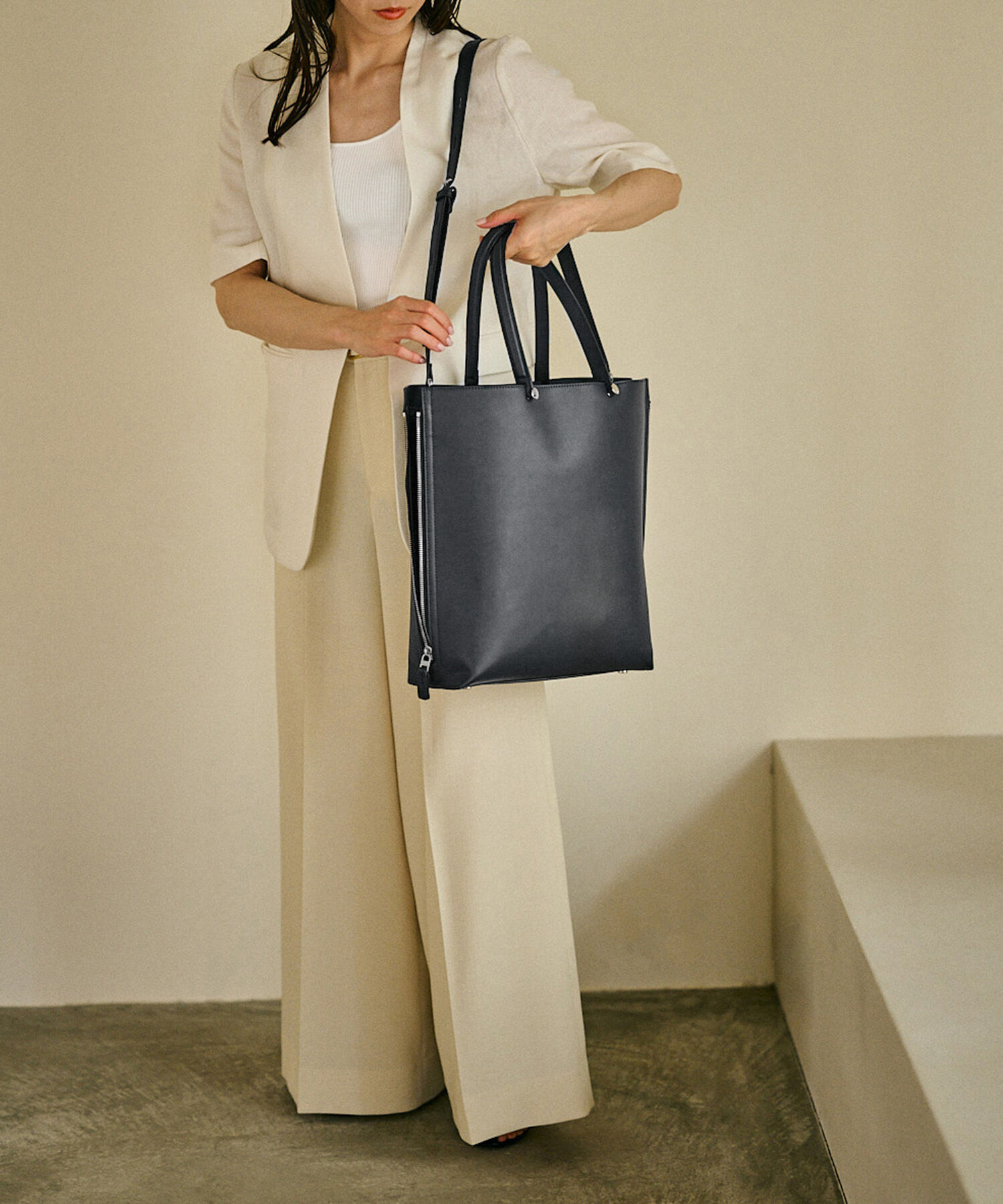 E'POR「【A4対応】【E'POR】Y BAG Large【通勤】【メディア掲載】」|トートバッグ|