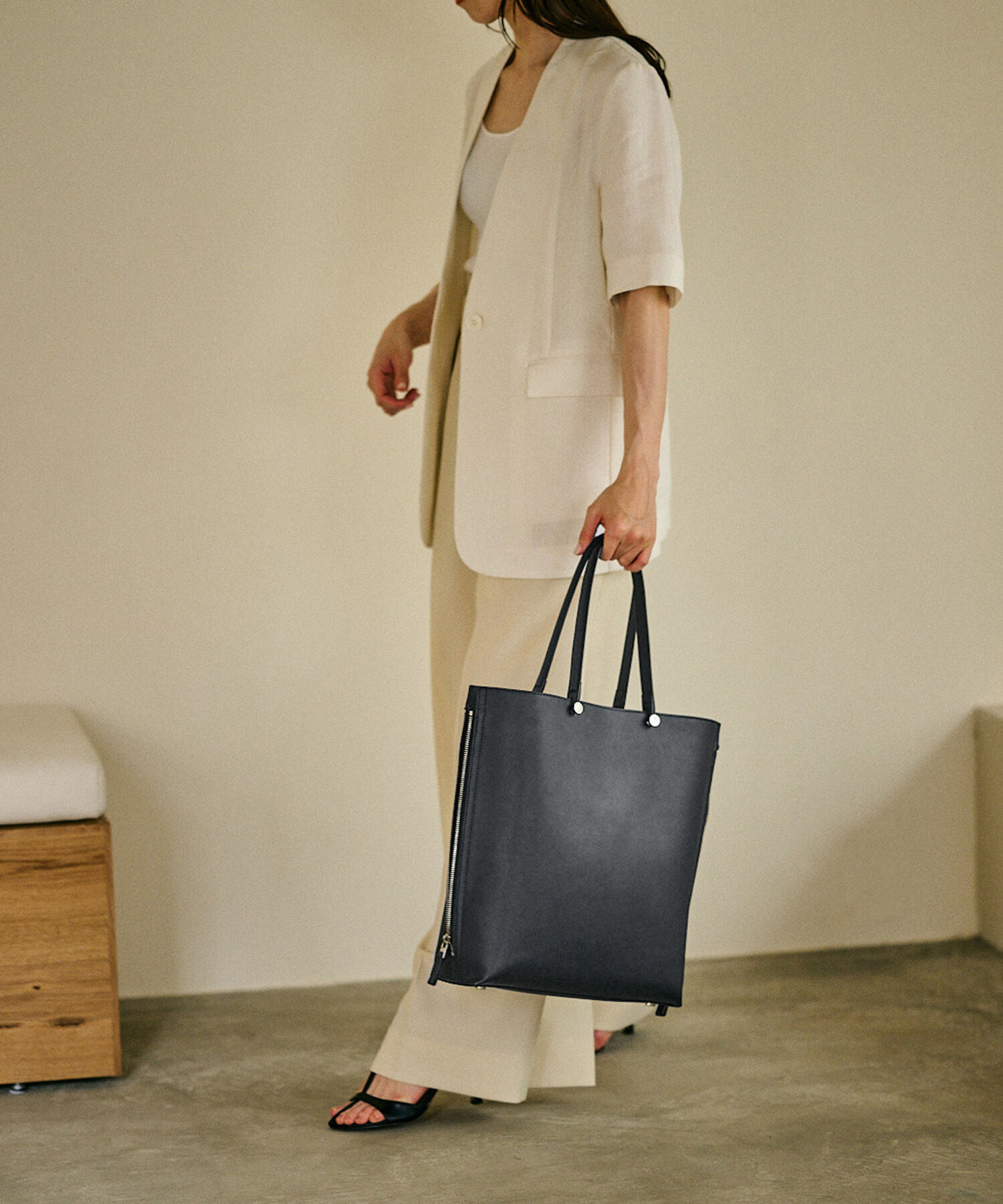 E'POR「【A4対応】【E'POR】Y BAG Large【通勤】【メディア掲載】」|トートバッグ|