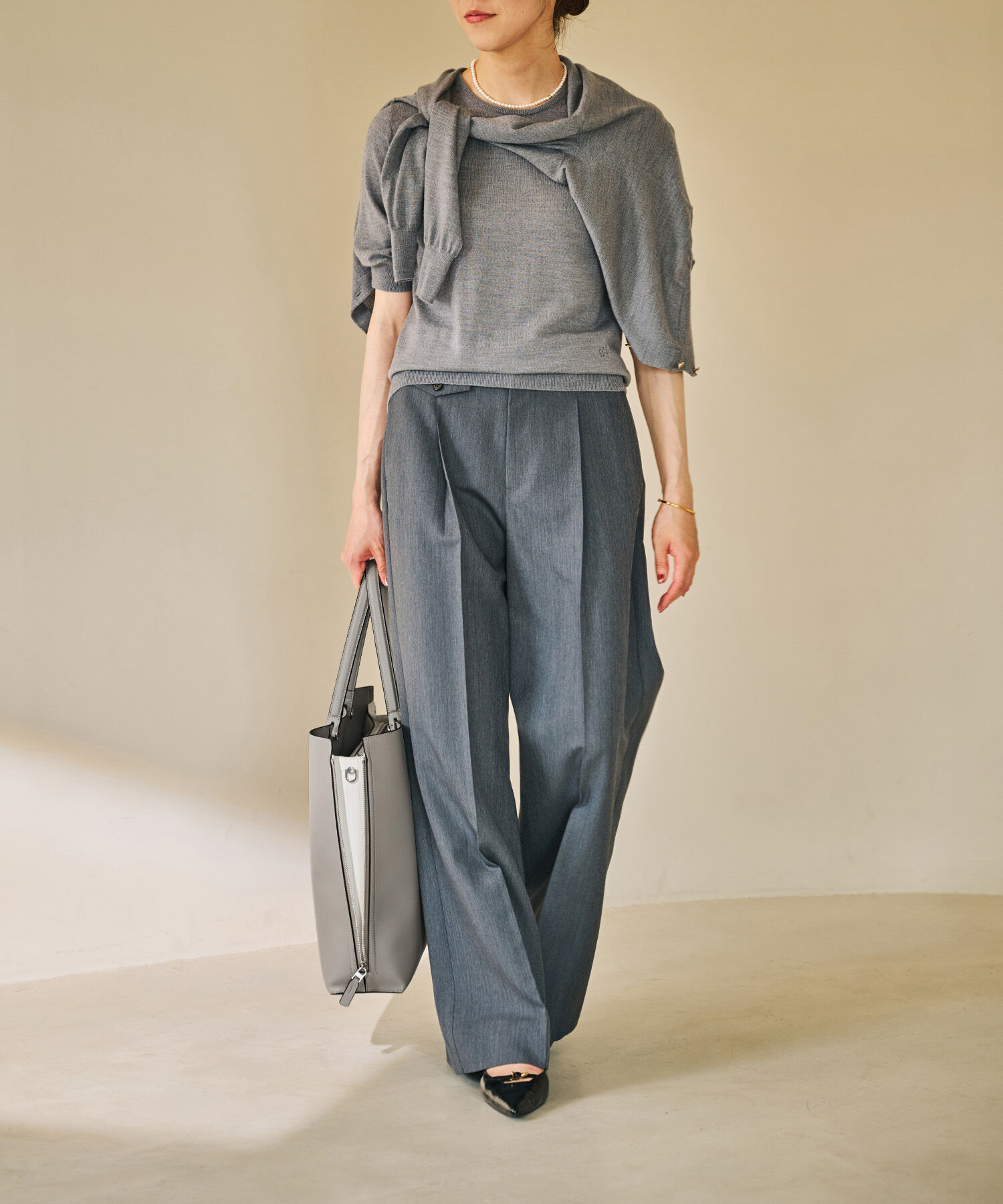 E'POR「【A4対応】【E'POR】Y BAG Large【通勤】【メディア掲載】」|トートバッグ|