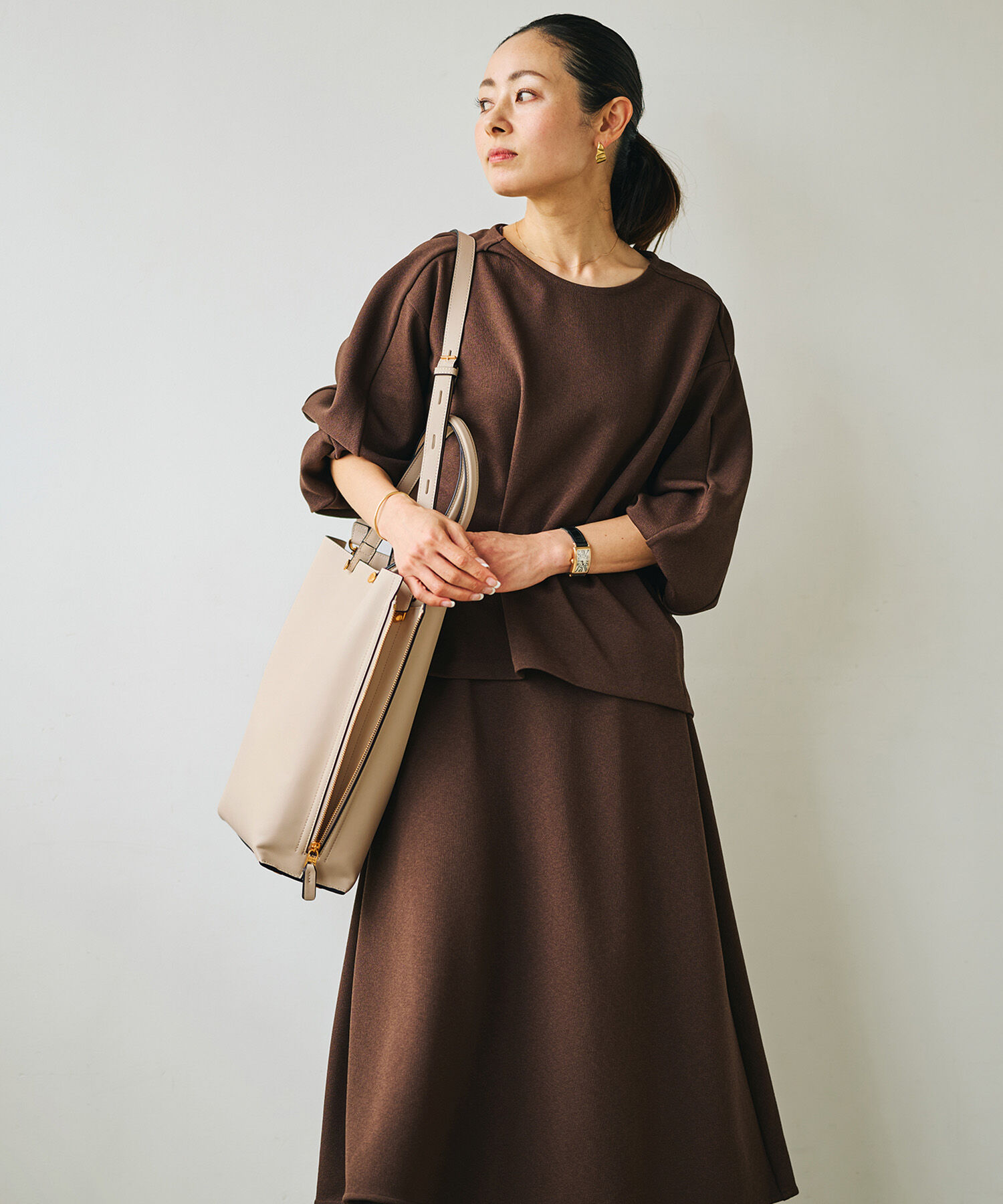 E'POR「【A4対応】【E'POR】Y BAG Large【通勤】【メディア掲載】」|トートバッグ|