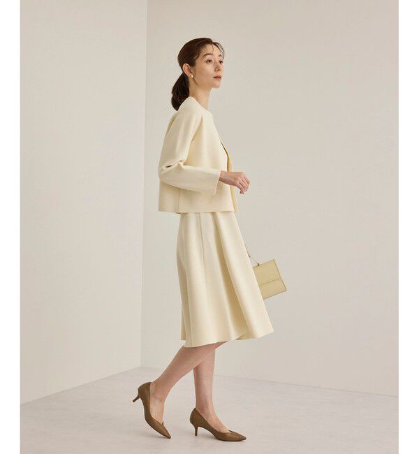 ROPE「【洗える】ニットセットアップワンピース【セレモニー/通勤対応】」|ワンピース|