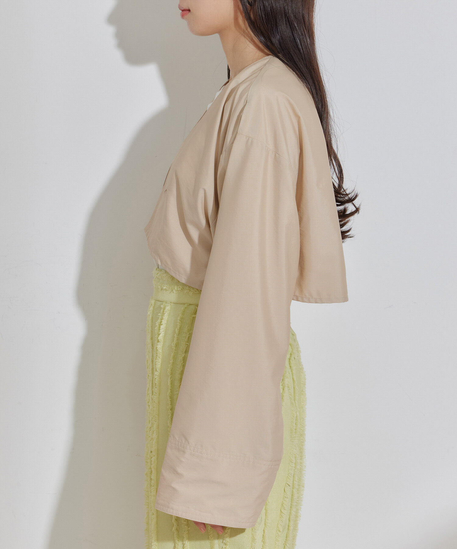 VIS「【セットアップ対応】マルチWAYミドル丈ジレトレンチコート」|トレンチコート|