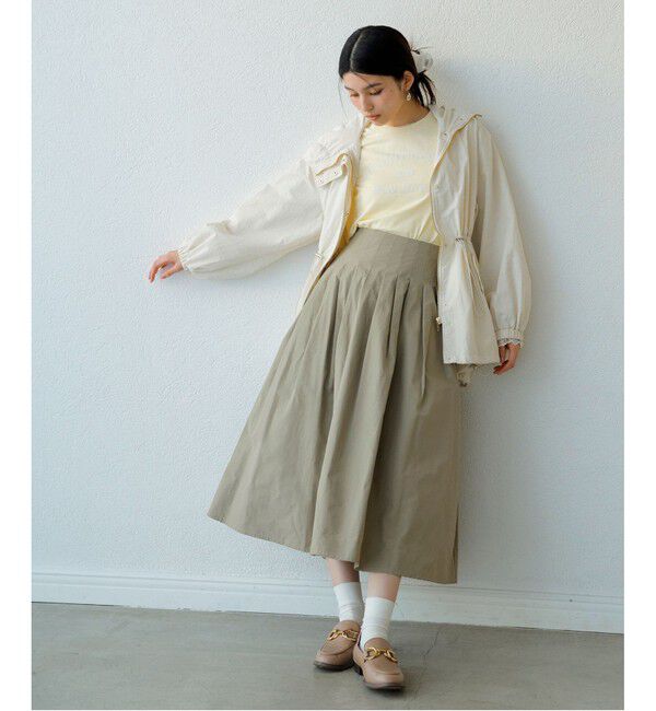 VIS「【定番人気】【撥水/花粉ガード】ウエストドロストマウンテンパーカー スプリングコート」|その他|