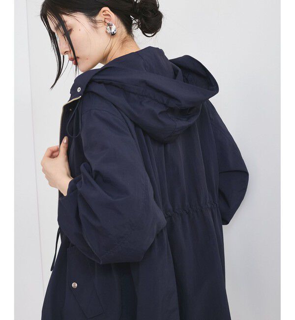 VIS「【定番人気】【撥水/花粉ガード】ウエストドロストマウンテンパーカー スプリングコート」|その他|