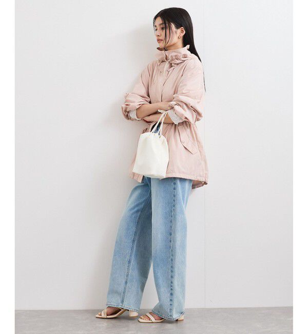 VIS「【定番人気】【撥水/花粉ガード】ウエストドロストマウンテンパーカー スプリングコート」|その他|