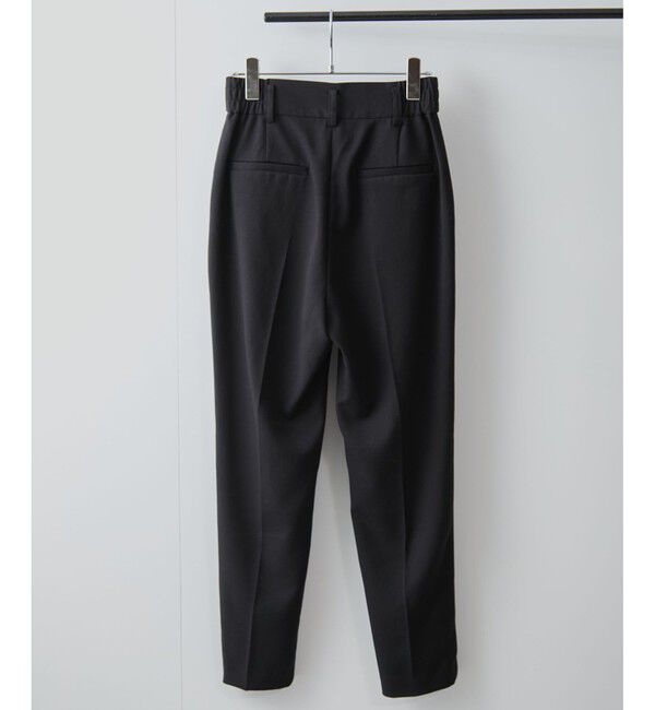 VIS「【洗える/防シワ】ツイルワンタックテーパードパンツ」|チノ|