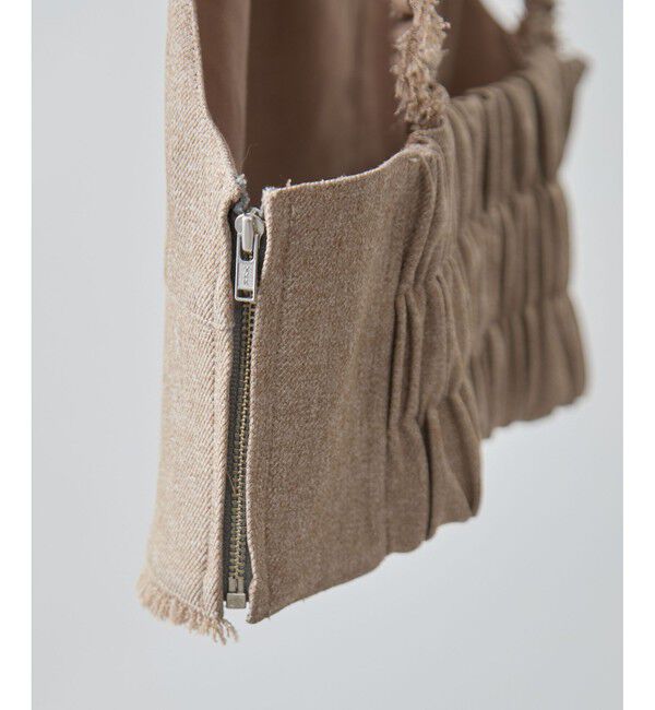 VIS「サマーツイードフリンジビスチェ」|ベスト・ジレ|