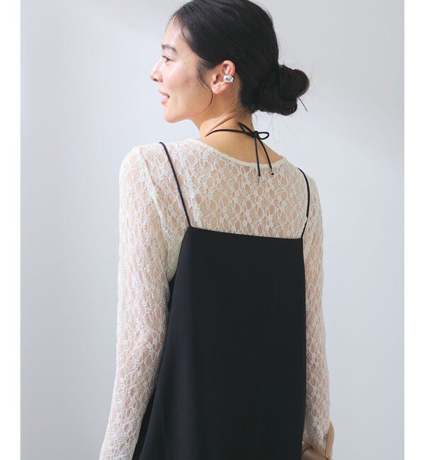 VIS「【WEB限定】【洗える】マルチWAYキャミワンピース」|ワンピース|